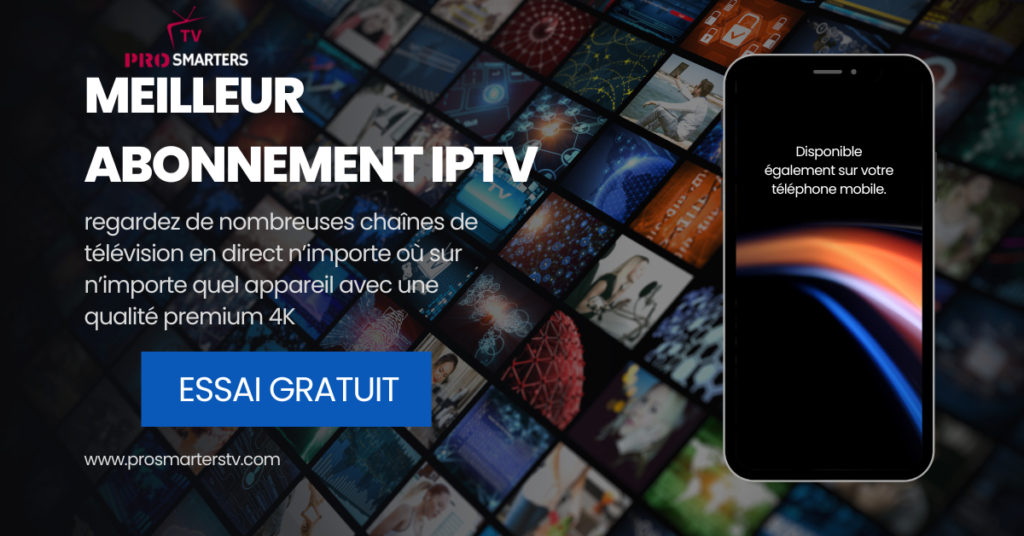 abonnement iptv 12 mois smart tv
